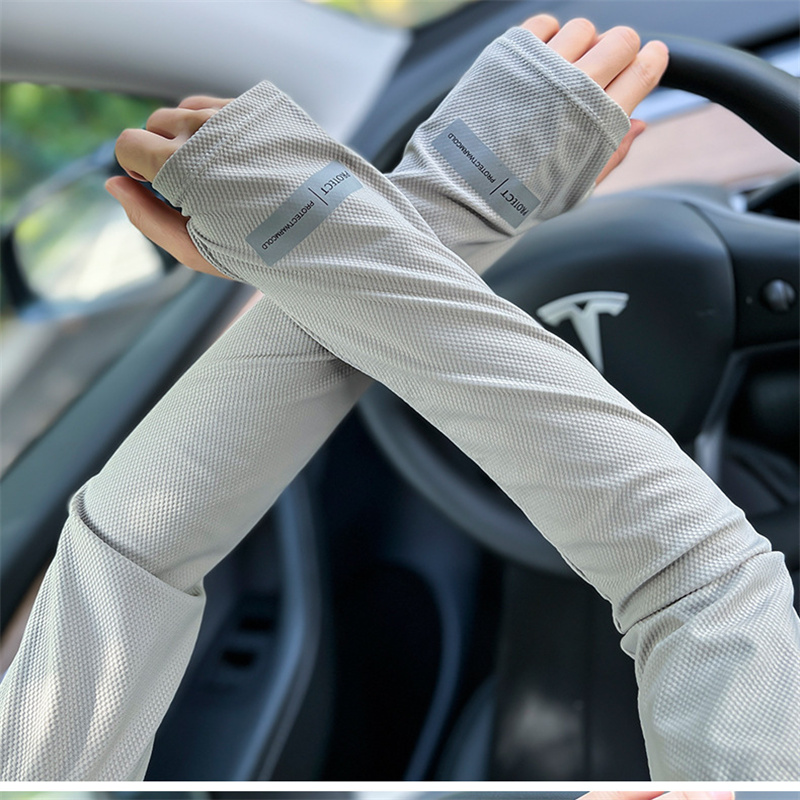 Running Gear For - 1 ペアユニセックス UV 冷却サンアームスリーブ通気性カバーサイクリング釣り運転ランニングアウトドアスポーツギア用
