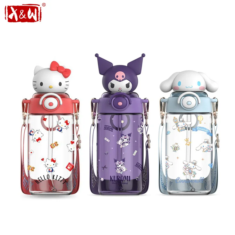 Running Gear For Kids - X&W カワイイ サンリオ ドールズ ストローカップ 650ml