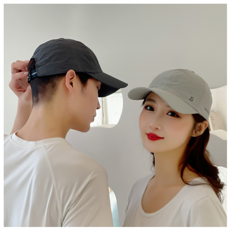 Running Cap Mesh - 2 個ユニセックスランニングキャップ速乾性メッシュ通気性薄型屋外男性の女性の日焼け防止夏釣り帽子野球帽