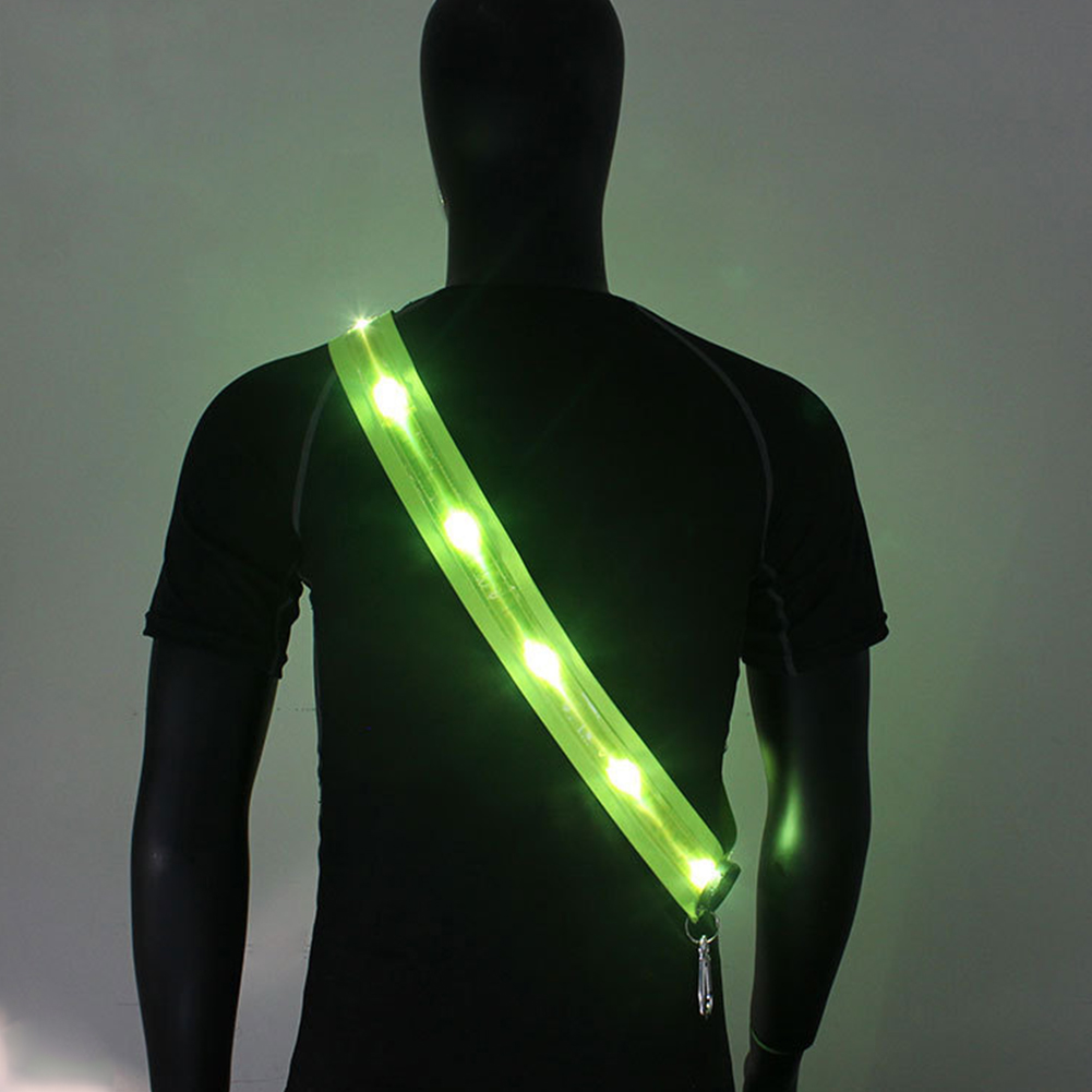 LED ランニングベルト充電式イルミネーションショルダースト - Running Gear For のレビューと価格