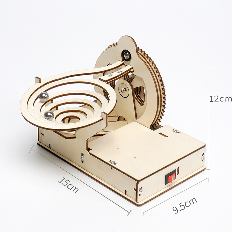 DIY組み立て式メカニカルマーブルランギアモデルテクノロジー - Running Gear For Kids のレビューと価格