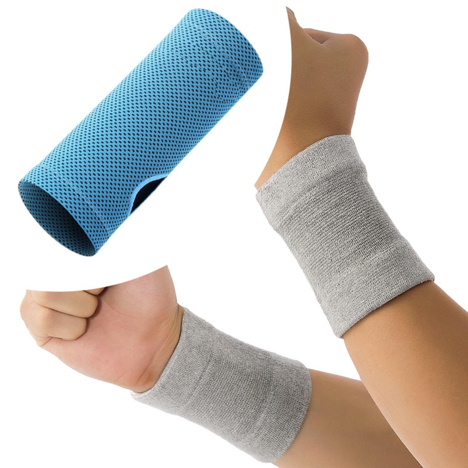 通気性のあるアウトドアリストバンド、伸縮性のあるスポーツリス - Sweat Band Wrist のレビューと価格