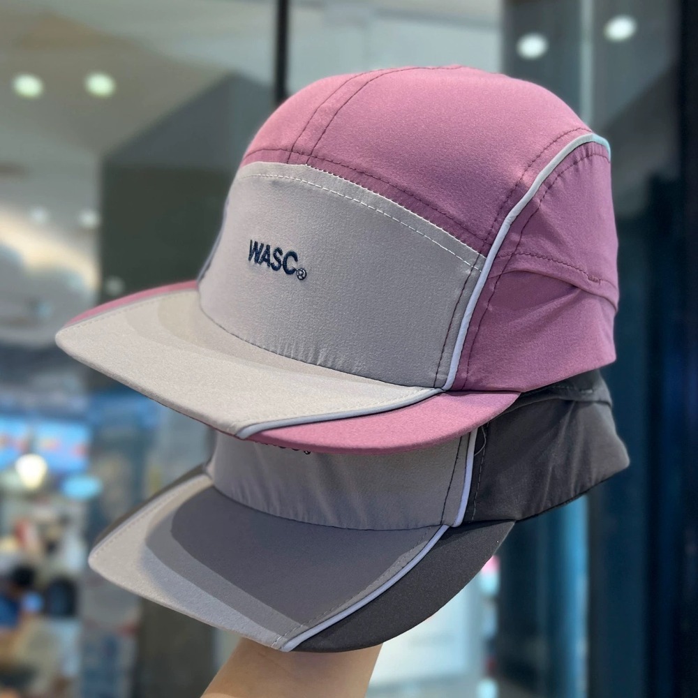 5 パネル野球帽男性女性速乾性防水メッシュヴィンテージ刺繍帽 - Running Cap Mesh のレビューと価格