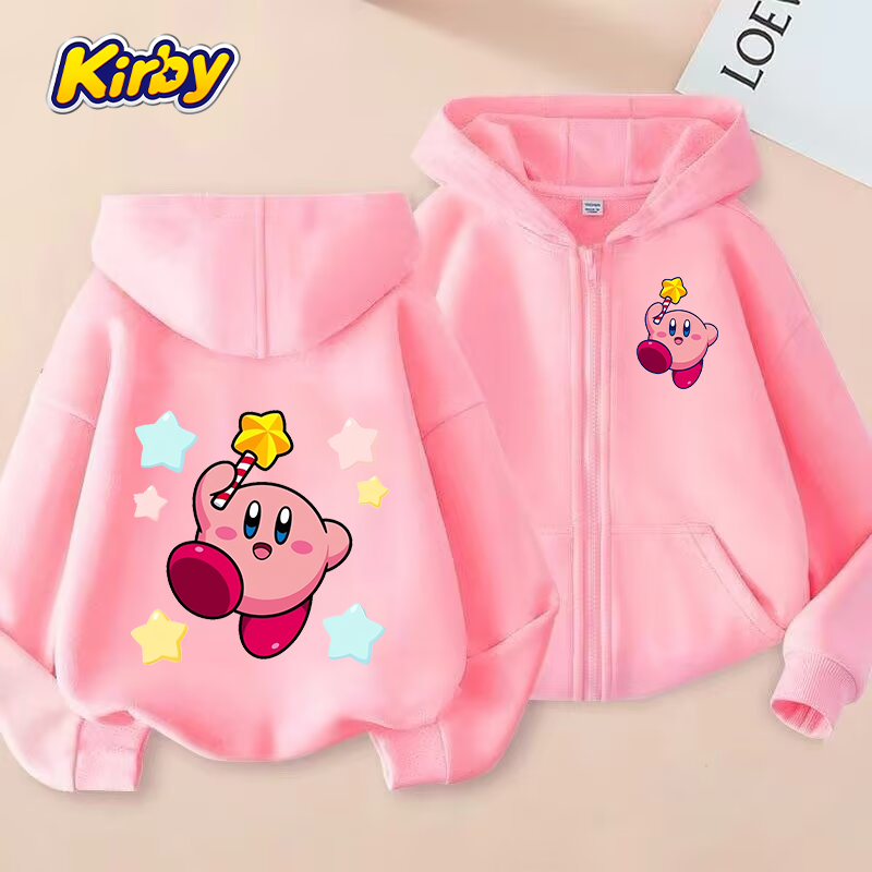 カービィジャケットカジュアルスポーツコートパーカートレーナー - Running Gear For Kids のレビューと価格