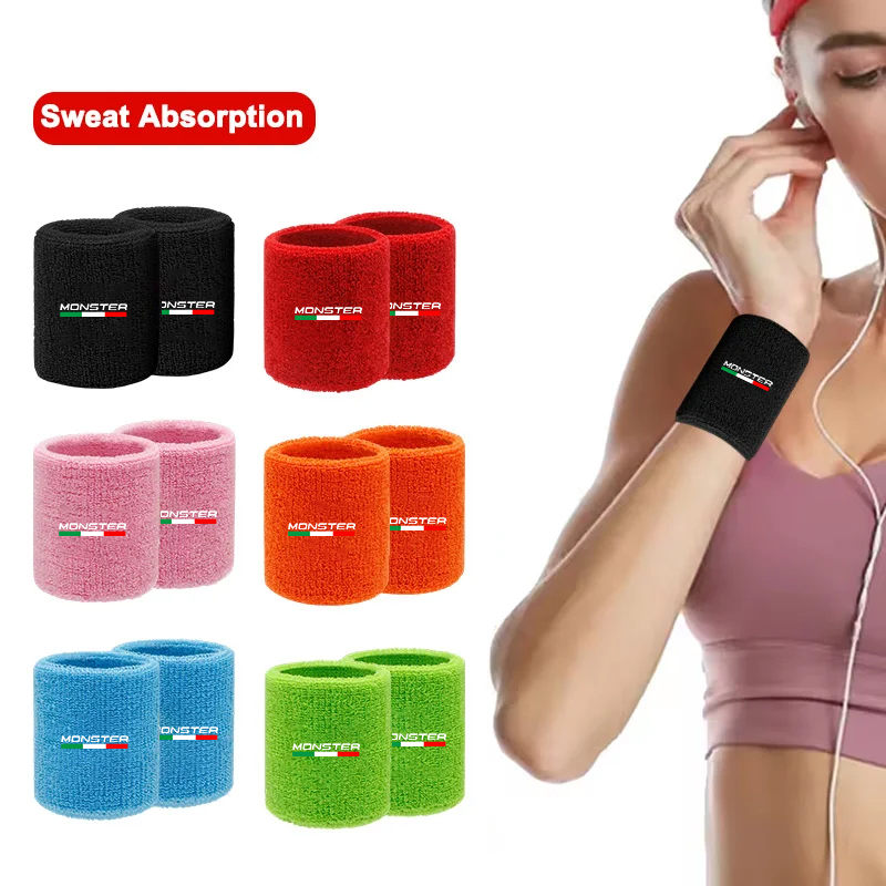 スポーツリストバンド、汗止めバンド、バスケットボール、バレー - Sweat Band Wrist のレビューと価格