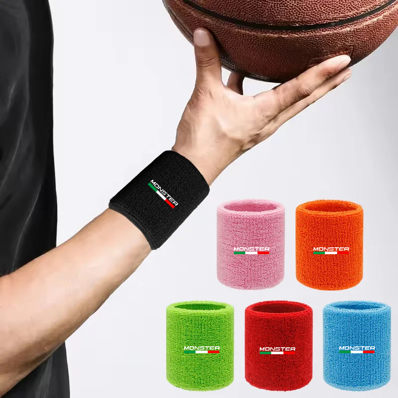 スポーツリストバンド、汗止めバンド、バスケットボール、バレー - Sweat Band Wrist のレビューと価格