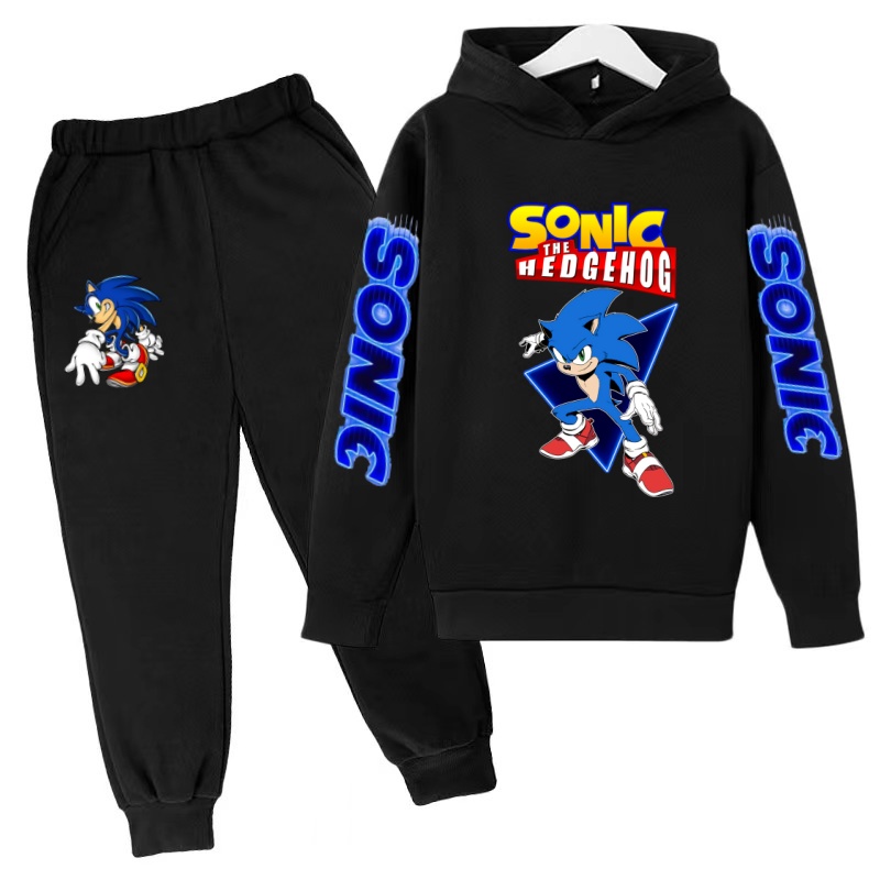 キッズ超音速服ジョギングブルースウェットシャツトップコート+ - Running Gear For Kids のレビューと価格
