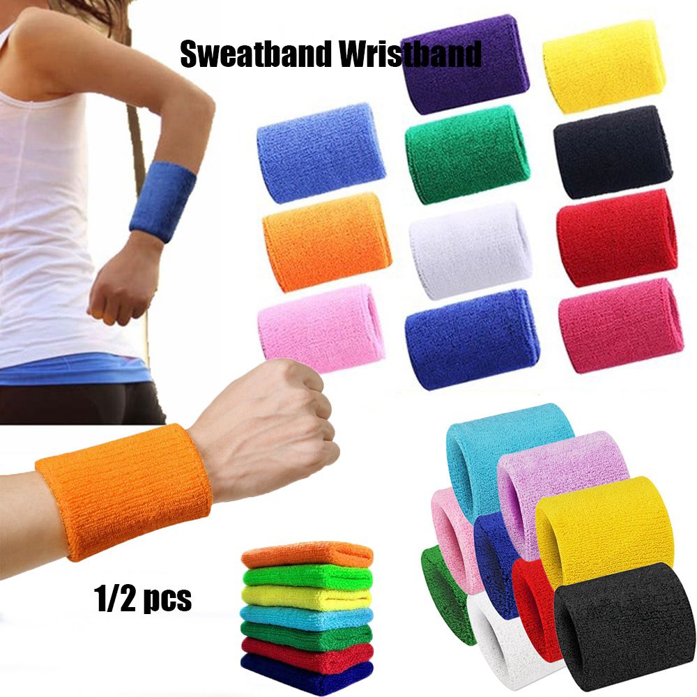 男性用と女性用のユニセックススポーツストラップ,テニスとハン - Sweat Band Wrist のレビューと価格