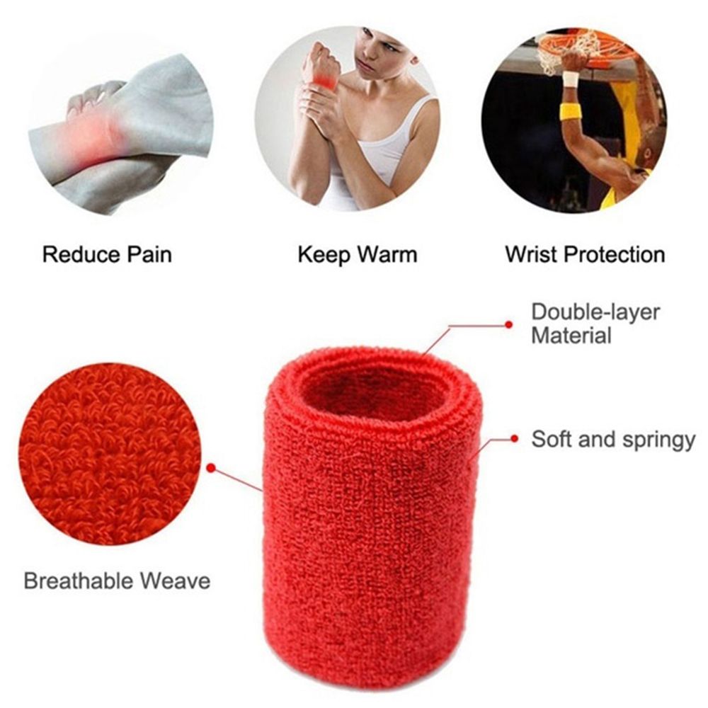 男性用と女性用のユニセックススポーツストラップ,テニスとハン - Sweat Band Wrist のレビューと価格