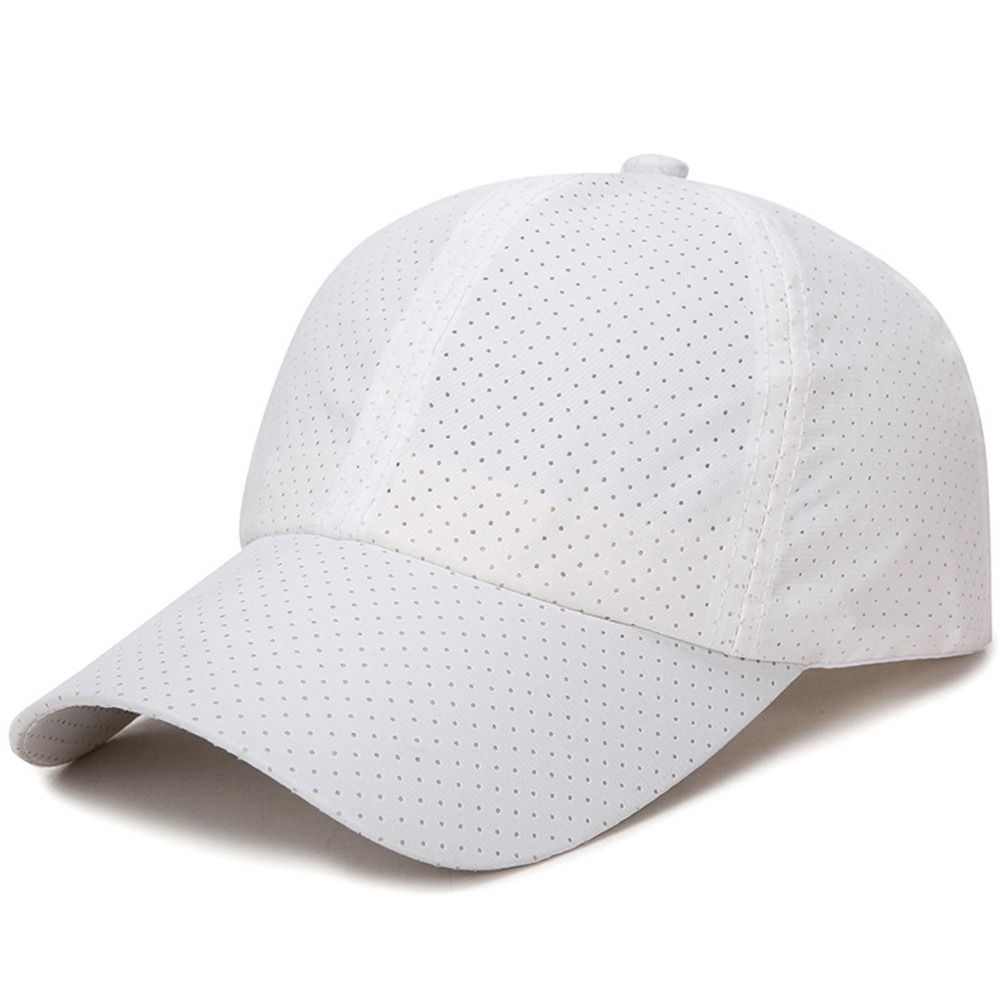 太陽の帽子速乾性野球帽調節可能な薄いメッシュ屋外帽子通気性ス - Running Cap Mesh のレビューと価格
