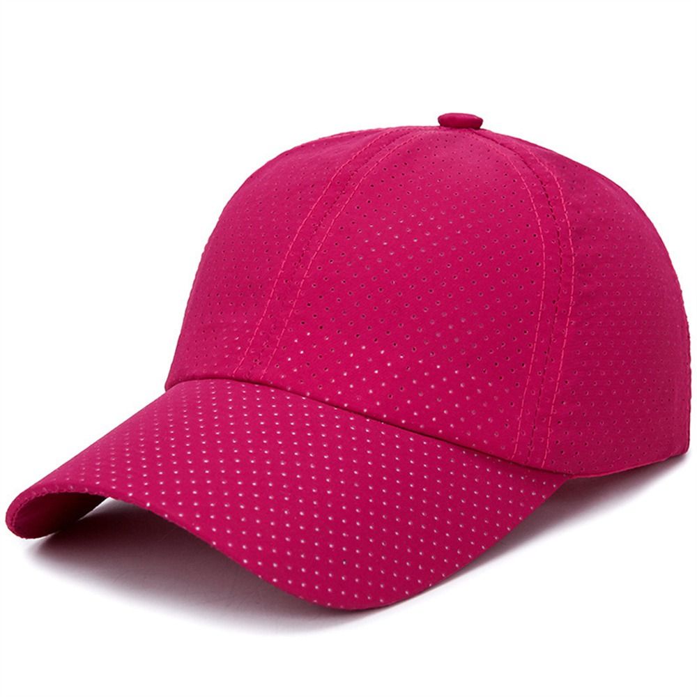 太陽の帽子速乾性野球帽調節可能な薄いメッシュ屋外帽子通気性ス - Running Cap Mesh のレビューと価格