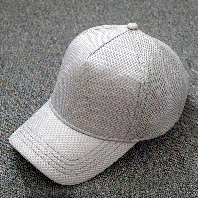 春夏メッシュ野球帽男性女性ビッグヘッドトラック運転手クール帽 - Running Cap Mesh のレビューと価格