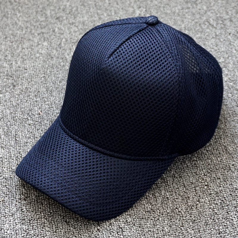 春夏メッシュ野球帽男性女性ビッグヘッドトラック運転手クール帽 - Running Cap Mesh のレビューと価格