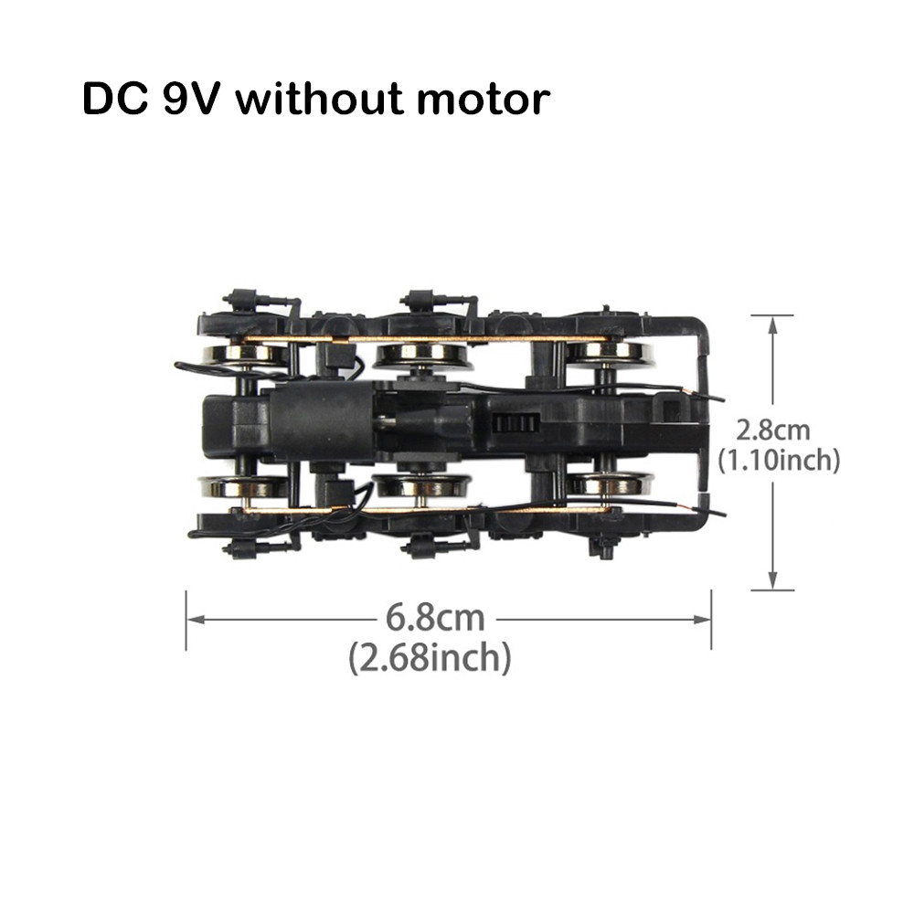 ユニバーサルシャーシキット,モデルDC 9V,スケール1:8 - Running Gear Vehicle のレビューと価格