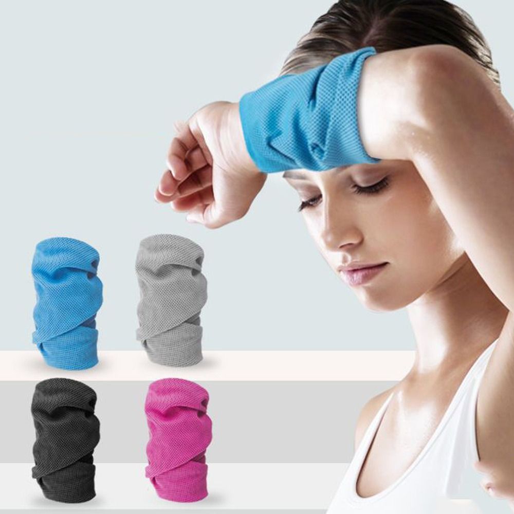 ポリエステル繊維スポーツリストスウェットタオル汗吸収リストワ - Sweat Band Wrist のレビューと価格