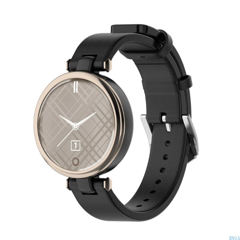 R91Aレザーバンドスマートウォッチ手首ストラップループブレ - Sweat Band Wrist のレビューと価格
