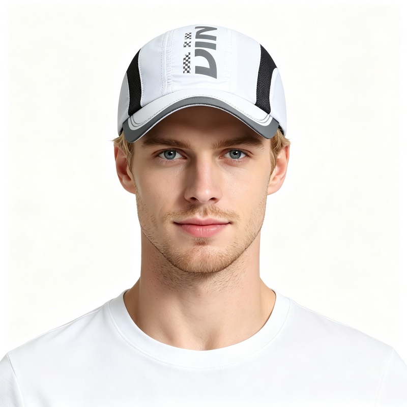 速乾性スポーツキャップ男性軽量ランニングハットソフト通気性メ - Running Cap Mesh のレビューと価格