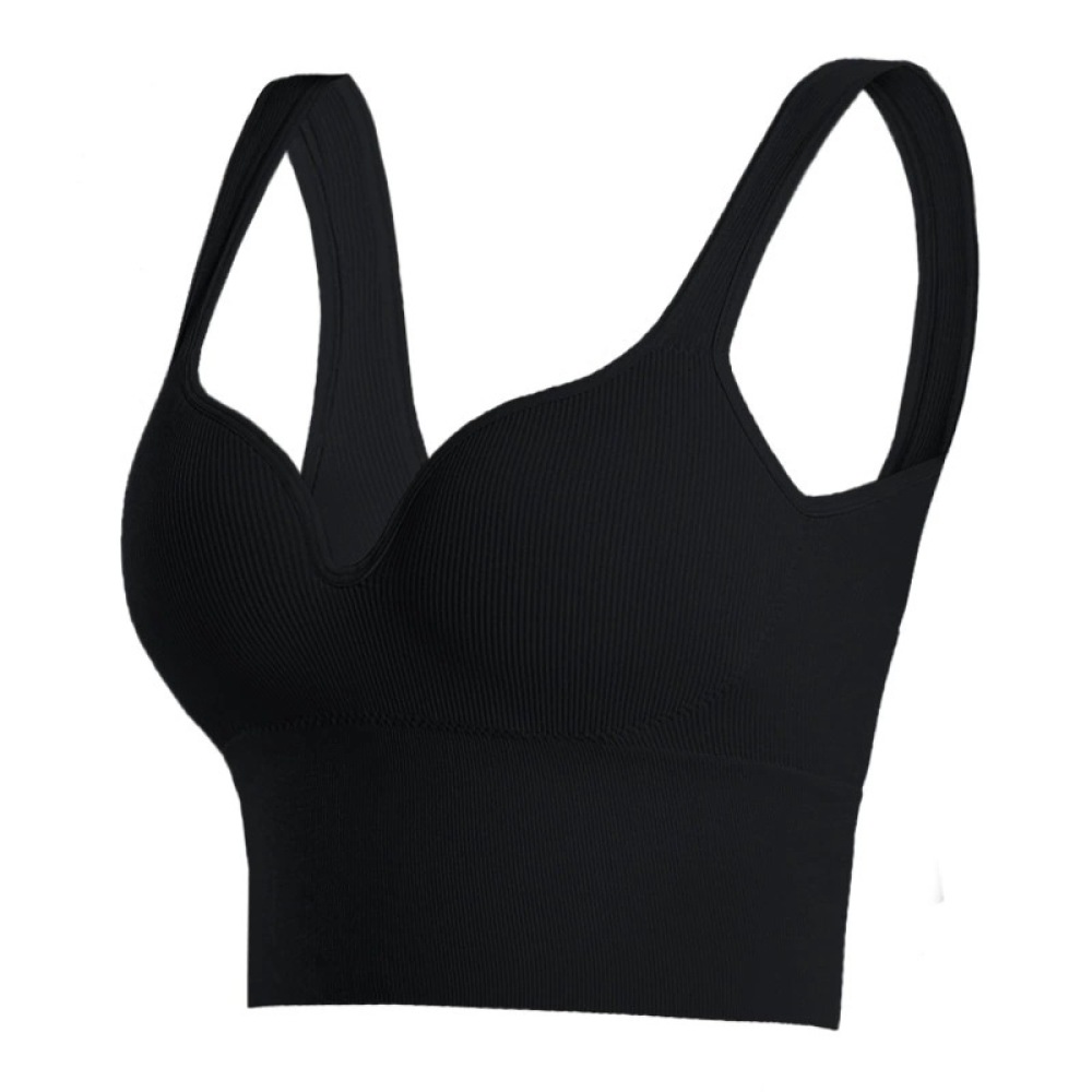 女性用シームレススポーツブラヨガタンクトップ、ハイサポートフ - Running Gear For のレビューと価格