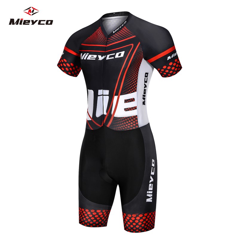 メンズトライアスロンスーツ 通気性パッド入りトライスーツ 半 - Running Gear Sale Men のレビューと価格