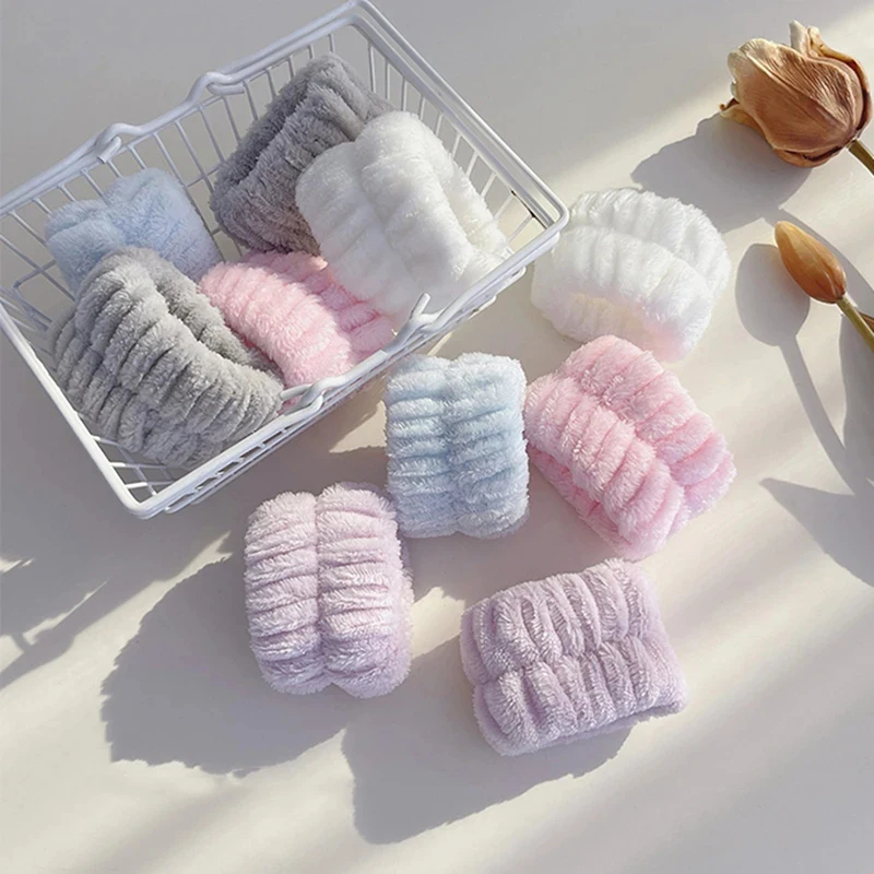 2/4/6 個再利用可能な手首ウォッシュバンドソフトタオルリ - Sweat Band Wrist のレビューと価格