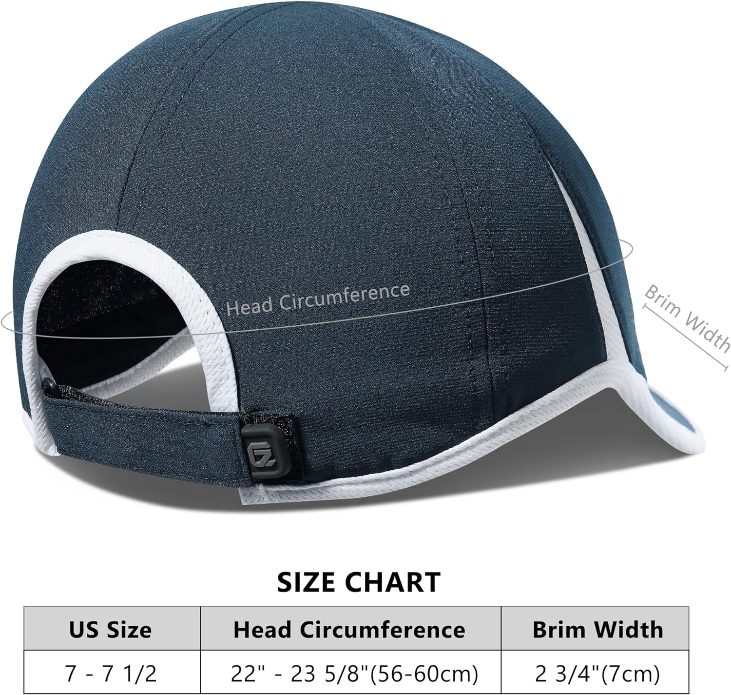 GADIEMKENSD 伸縮性のある生地のランニングハット  - Running Cap Mesh のレビューと価格