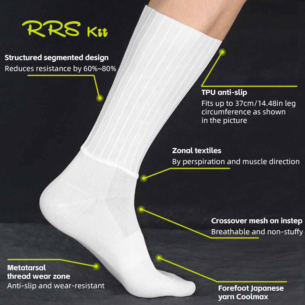 Rrskit 夏サイクリング空力ソックス TPU 滑り止め耐 - Running Gear For のレビューと価格