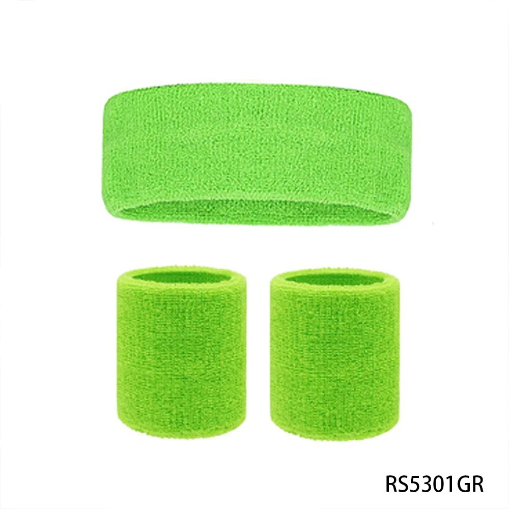マルチカラーテリーリストバンド – スポーツやカジュアルな用 - Sweat Band Wrist のレビューと価格