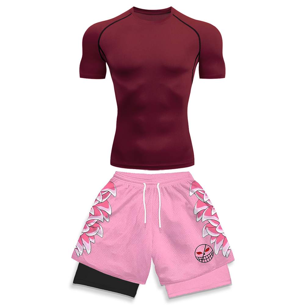 高弾性ワークアウトウェア男性用ホワイトコンプレッションTシャ - Running Gear For のレビューと価格