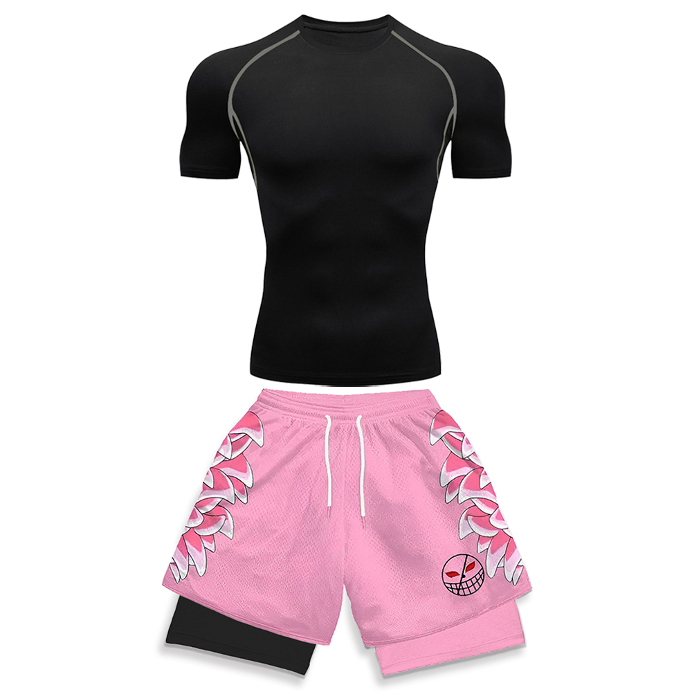 高弾性ワークアウトウェア男性用ホワイトコンプレッションTシャ - Running Gear For のレビューと価格