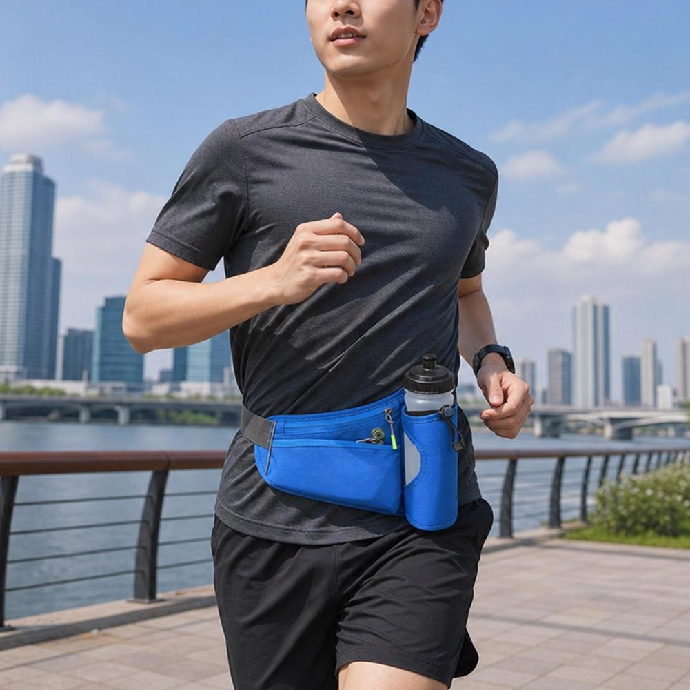 ウォーターボトルホルダー付きファニーパック、延長ストラップ付 - Running Gear For のレビューと価格