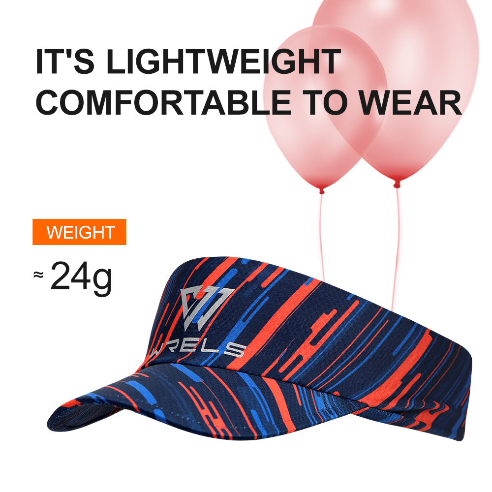 Wrels-男性用の伸縮性メッシュバイザー、野球帽、空のトッ - Running Cap Mesh のレビューと価格