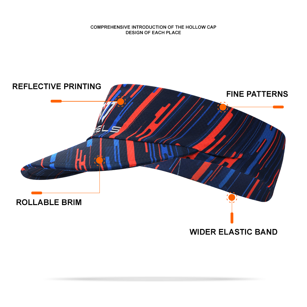 Wrels-男性用の伸縮性メッシュバイザー、野球帽、空のトッ - Running Cap Mesh のレビューと価格