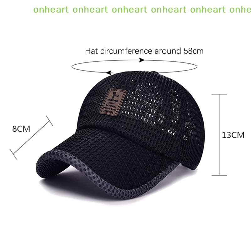 [C]夏用メッシュ野球帽男性用調節可能な通気性キャップ速乾性 - Running Cap Mesh のレビューと価格